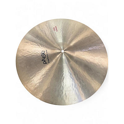 Used Paiste 18in Formula 602 Thin Crash Cymbal
