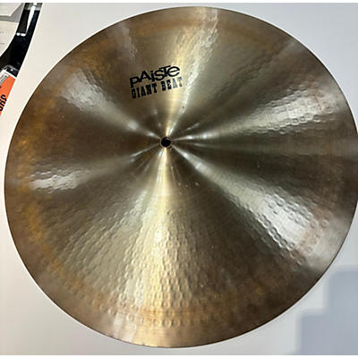 Paiste Used Paiste 18in Giant Beat Crash Cymbal