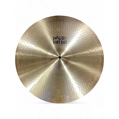 Used Paiste 18in Giant Beat Crash Cymbal