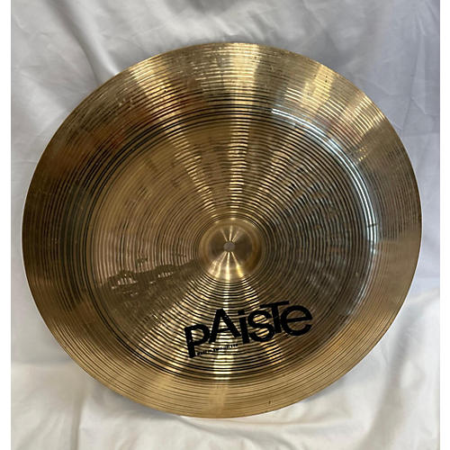 Paiste Used Paiste 18in HEAVY CHINA Cymbal 38