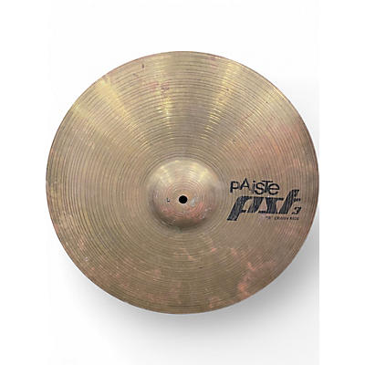 Used Paiste 18in PST Crash RIDE Cymbal