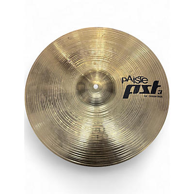 Used Paiste 18in PST3 Crash Ride Cymbal