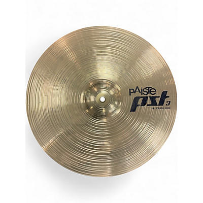Used Paiste 18in PST3 Crash Ride Cymbal
