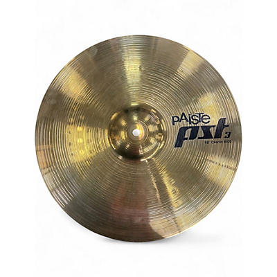 Used Paiste 18in PST3 Crash Ride Cymbal