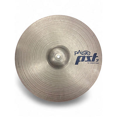 Used Paiste 18in PST3 Crash Ride Cymbal