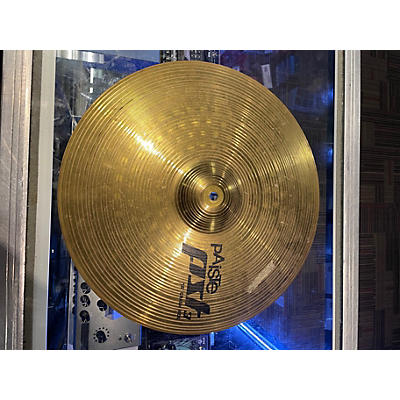 Used Paiste 18in PST3 Crash Ride Cymbal