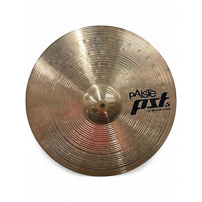 Used Paiste 18in PST5 Medium Crash Cymbal