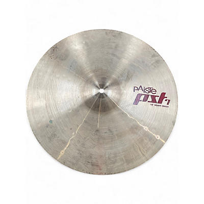 Used Paiste 18in PST7 Heavy Crash Cymbal