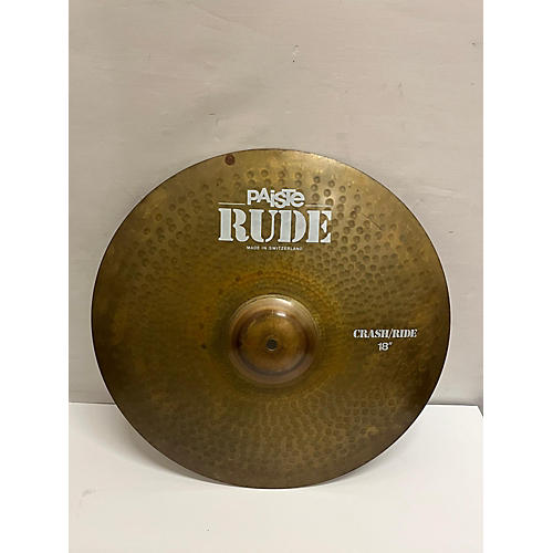 Paiste Used Paiste 18in Rude Classic Crash Ride Cymbal 38