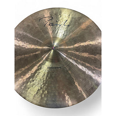 Used Paiste 18in SIGNATURE DIMENSIONS CRASH Cymbal