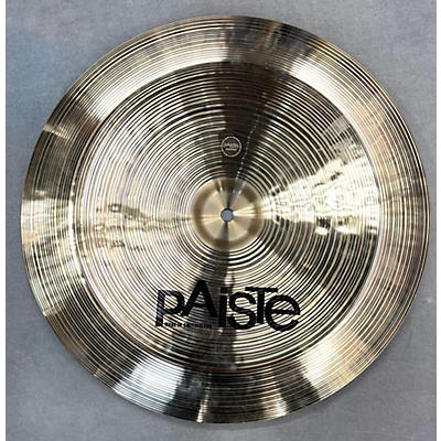 Paiste Used Paiste 18in SIGNATURE PRECISION CHINA Cymbal