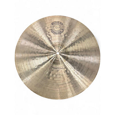 Used Paiste 18in Sound Formula Thin Crash Cymbal