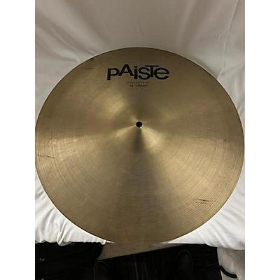 Paiste Used Paiste 18in T20 Prototype Crash Cymbal