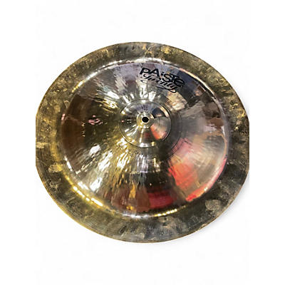 Used Paiste 18in Twenty Custom Collection Metal China Brilliant Cymbal