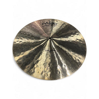 Paiste Used Paiste 18in Twenty Master's Collection Dark Crash Cymbal