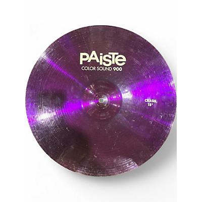 Used Paiste 18in color sound 900 Cymbal