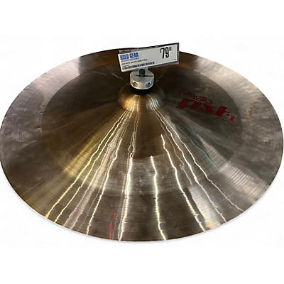 Used Paiste 18in pst7 china Cymbal
