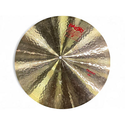 Used Paiste 19in 2002 Crash Cymbal