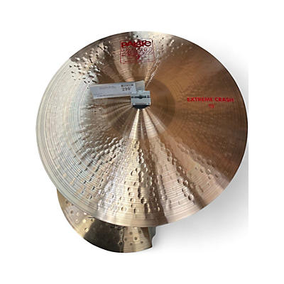 Used Paiste 19in 2002 Extreme Crash Cymbal