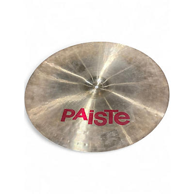 Used Paiste 19in 2002 Ride Cymbal