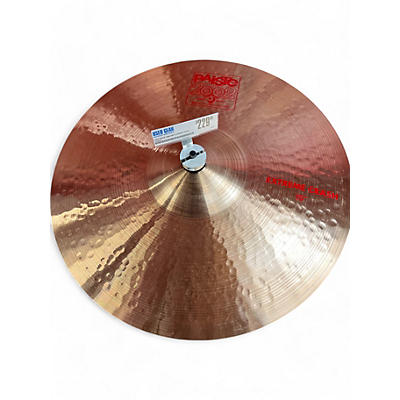 Paiste Used Paiste 19in 2002 extreme crash Cymbal