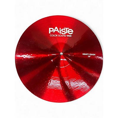 Used Paiste 19in 900 Colorsound Heavy Cymbal