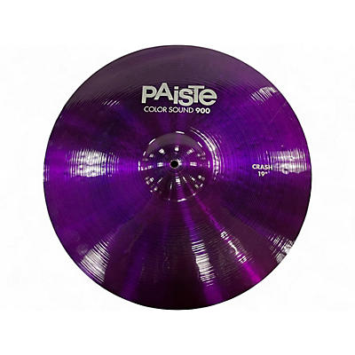 Used Paiste 19in COLOR SOUND 900 Cymbal