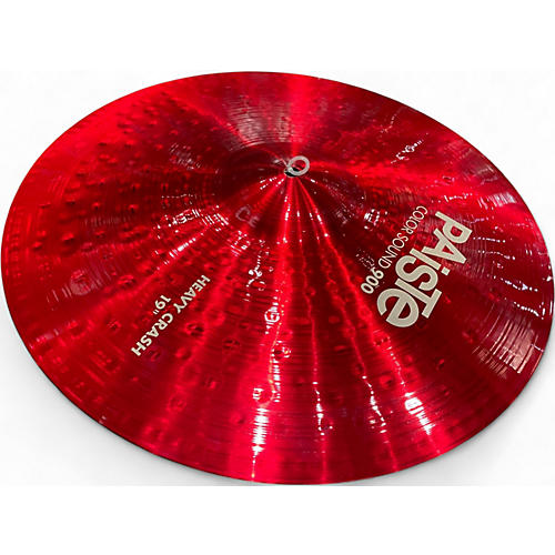 Used Paiste 19in COLOR SOUND 900 HEAVY CRASH Cymbal 39