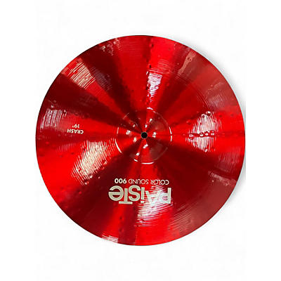 Used Paiste 19in Colorsound 900 Crash Cymbal