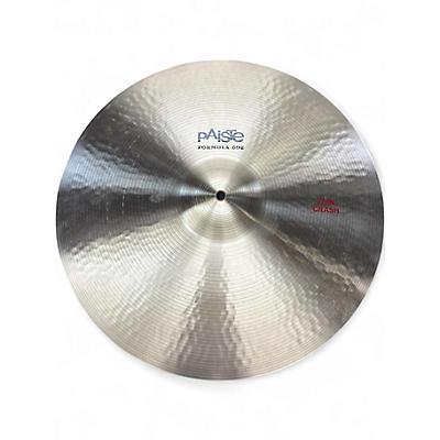 Used Paiste 19in Formula 602 Thin Crash Cymbal