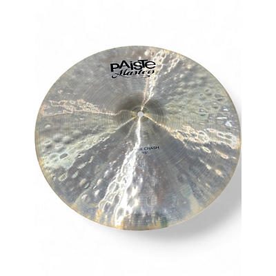 Paiste Used Paiste 19in MASTERS DARK CRASH Cymbal