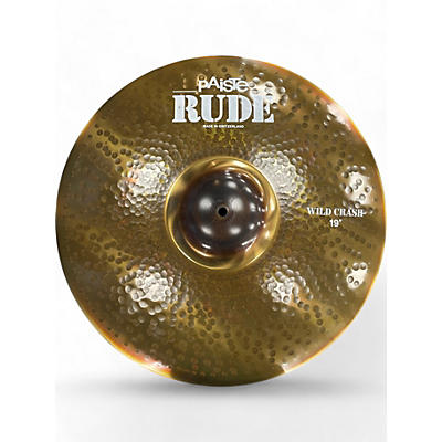 Paiste Used Paiste 19in Rude Wild Crash Cymbal