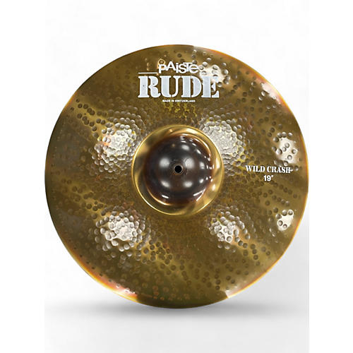 Paiste Used Paiste 19in Rude Wild Crash Cymbal 39