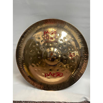 Paiste Used Paiste 19in Wild China Cymbal