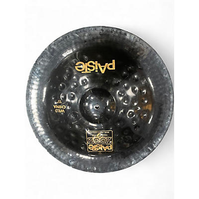 Used Paiste 19in Wild China Cymbal