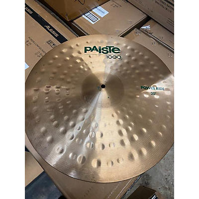 Paiste Used Paiste 20in 1000 Power Ride Cymbal