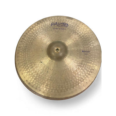 Used Paiste 20in 1000 SERIES HEAVY RIDE Cymbal