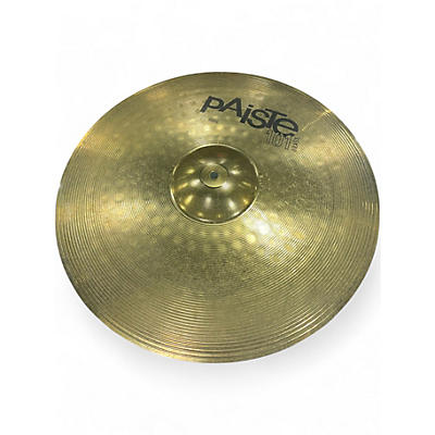 Used Paiste 20in 101 BRASS RIDE Cymbal