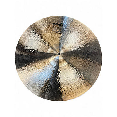 Used Paiste 20in 2002 Big Beat Cymbal