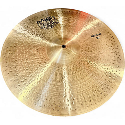 Used Paiste 20in 2002 Big Beat Ride Cymbal 40