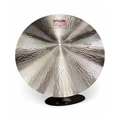 Used Paiste 20in 2002 Crash Cymbal