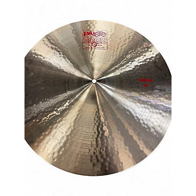 Used Paiste 20in 2002 Crash Cymbal