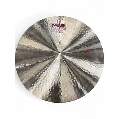 Used Paiste 20in 2002 Crash Cymbal