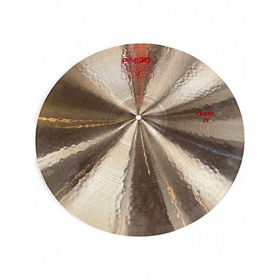 Used Paiste 20in 2002 Crash Cymbal