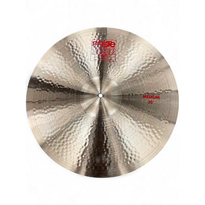 Used Paiste 20in 2002 Medium Crash Cymbal