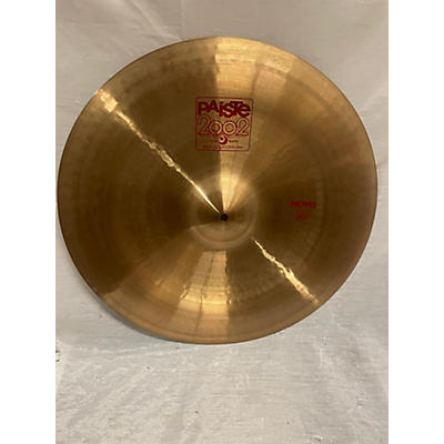 Paiste Used Paiste 20in 2002 Novo Cymbal