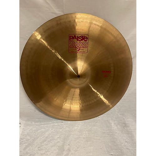 Paiste Used Paiste 20in 2002 Novo Cymbal 40