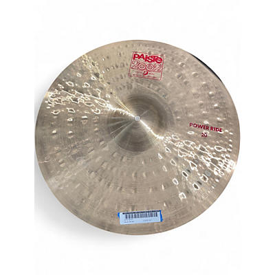 Used Paiste 20in 2002 Power Ride Cymbal