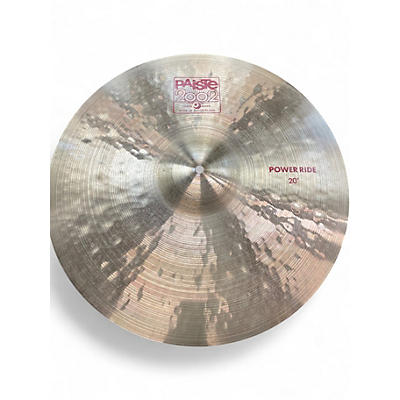 Used Paiste 20in 2002 Power Ride Cymbal