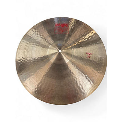 Used Paiste 20in 2002 Ride Cymbal